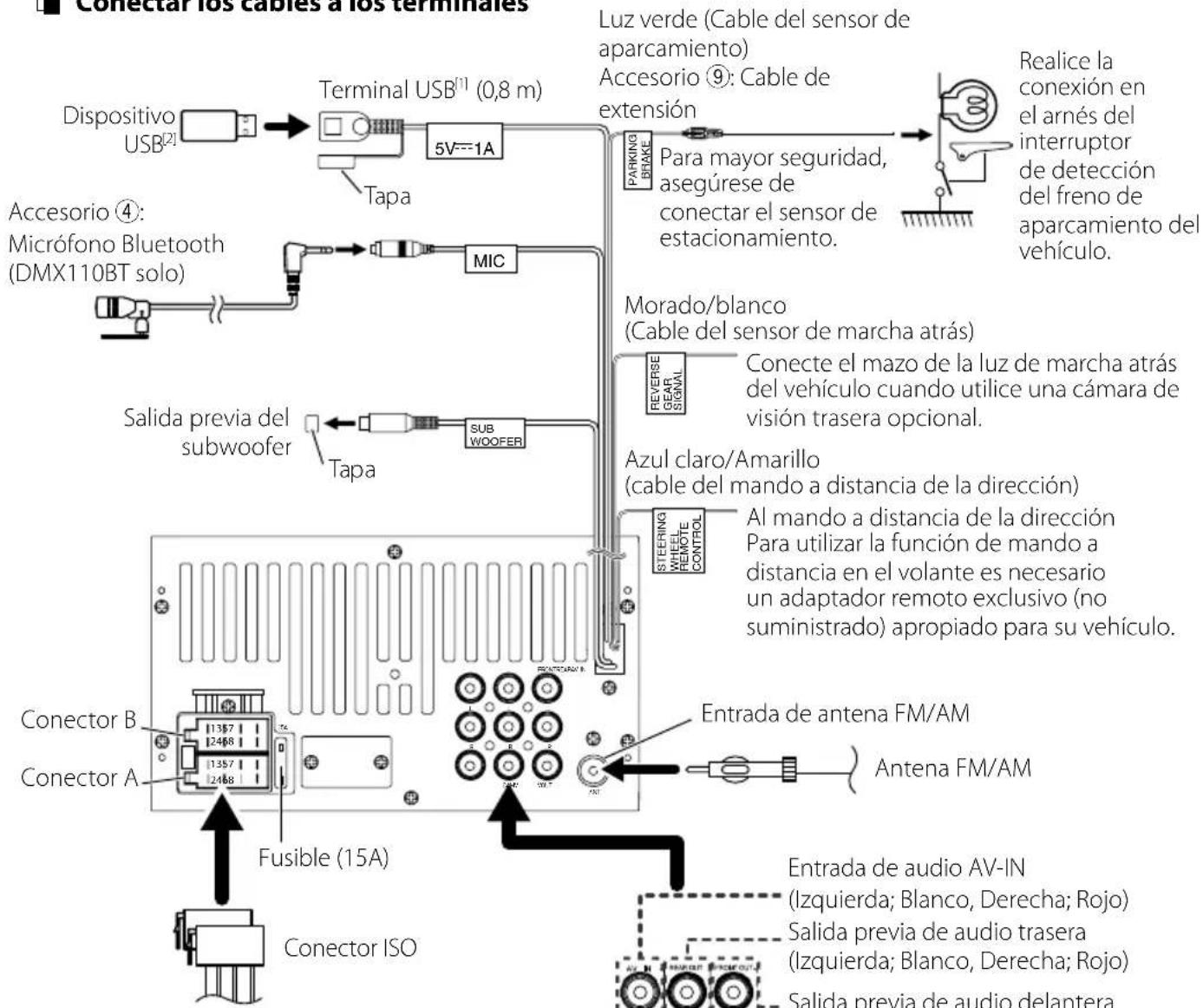 KENWOOD DMX110BT - Retirada de la unidad - 5