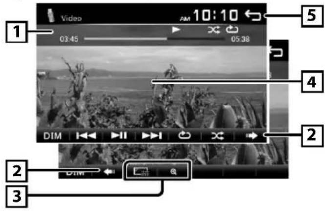 KENWOOD DMX110BT - Pour la lecture de vidéo - 1