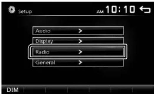 KENWOOD DMX110BT - Menu de função - 2