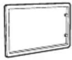 KENWOOD DMX110BT - Supplied accessories for installation - 1