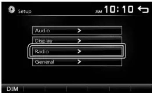 KENWOOD DMX110BT - Menu de fonction - 2