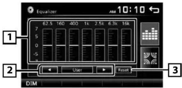 KENWOOD DMX110BT - Equalizer Control - 1