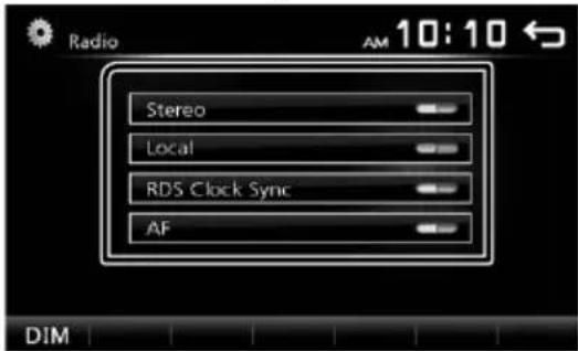 KENWOOD DMX110BT - Menu de função - 3