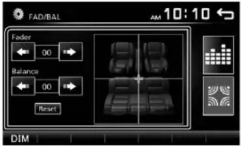KENWOOD DMX110BT - Controlar o áudio geral - 2