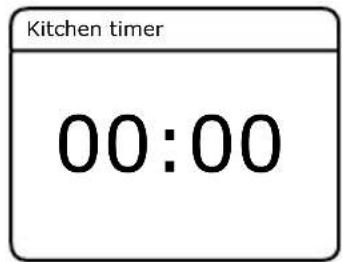 PURE Evoke H3 - To set the kitchen timer: - 4