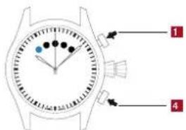 ALPINA Horological Hybrid - AL-880 CALIBER AUTOMATIC COUNTDOWN - 1