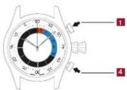 ALPINA Horological Hybrid - 오토매틱 카운트다운 칼리버 AL-880 - 3