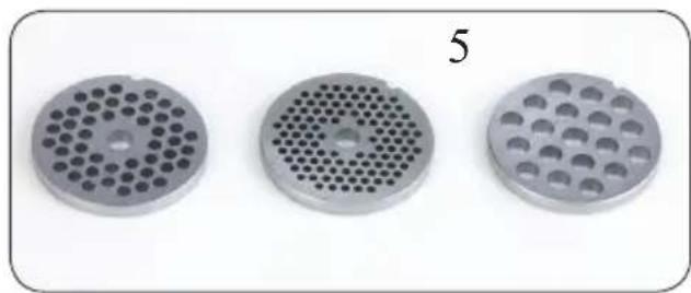 DOMO DO9077KR - OPTIONAL ACCESSORIES: FITTING MEAT GRINDER DO907OKR-M - 6
