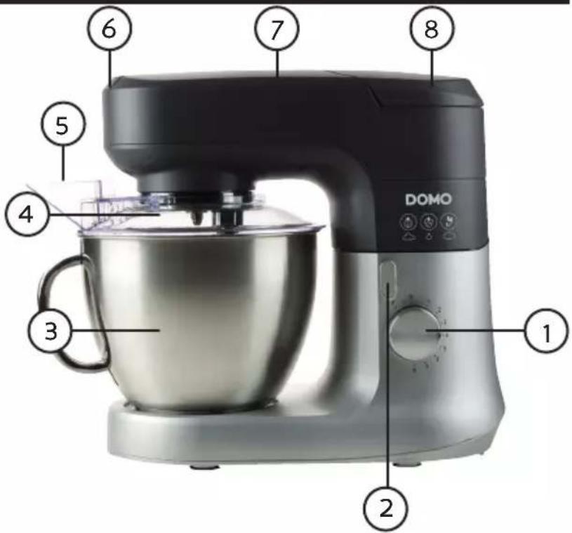 DOMO DO9182KR - PARTS - 1