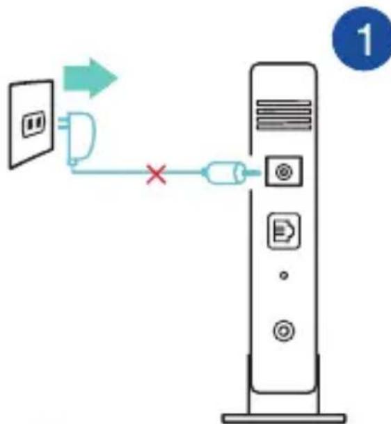 ASUS Lyra Trio MAPAC1750 - Forbind den primaere Lyra Trio-enhed til dit modem - 1