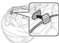 Sena 10S - Utilisation du microphone perché filaire - 2