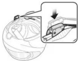 Sena 10S - Utilisation de la pince de fixation - 2