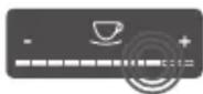 MELITTA Barista T Smart - Stisknout "+" nebo "-" - 1