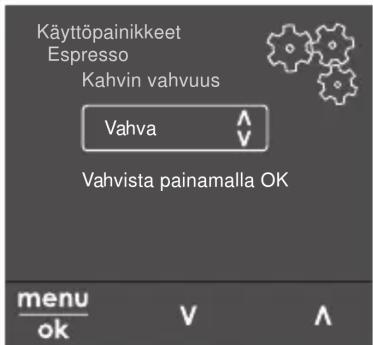MELITTA Barista T Smart - Valikossa liikkuminen - 1