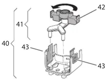 MELITTA Barista T Smart - Converting the connection for the milk hose (depending on the model) - 2
