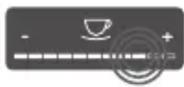 MELITTA Barista T Smart - Tryk pà "+" eller "-" - 1
