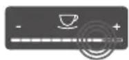MELITTA Barista T Smart - Apăsare pe "+" sau "-" - 1