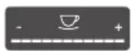 MELITTA Barista T Smart - Endre drikkinstillinger under tilberedningen - 1