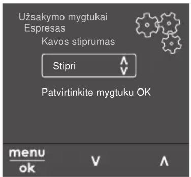 MELITTA Barista T Smart - Narśymas meniu - 1