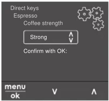 MELITTA Barista T Smart - Navigating in the menu - 1