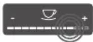 MELITTA Barista T Smart - Paina "+" tai "-" - 1