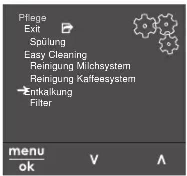 MELITTA Barista T Smart - Untermenüsaufrufen - 1