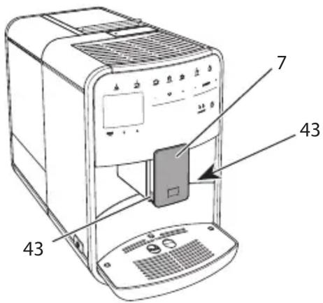 MELITTA Barista T Smart - Adaptacja podłęczenia przyzewodu mleka (odpowsiednio do modelu) - 1