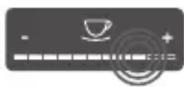 MELITTA Barista T Smart - Pressing "+" or "-" - 1