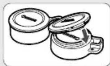 CANON 10x42 L IS WP - Fixation des bouchons d'oculaire - 2