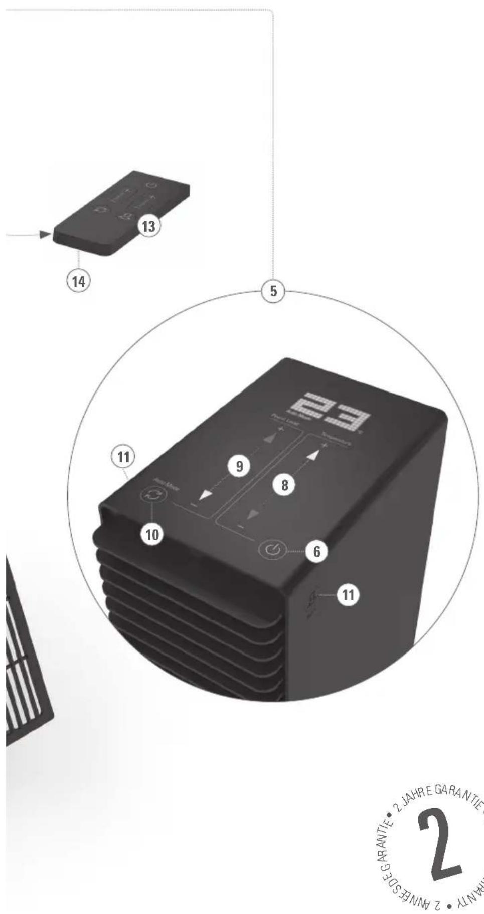 STADLERFORM Paul Heater Wit - Paul - 2