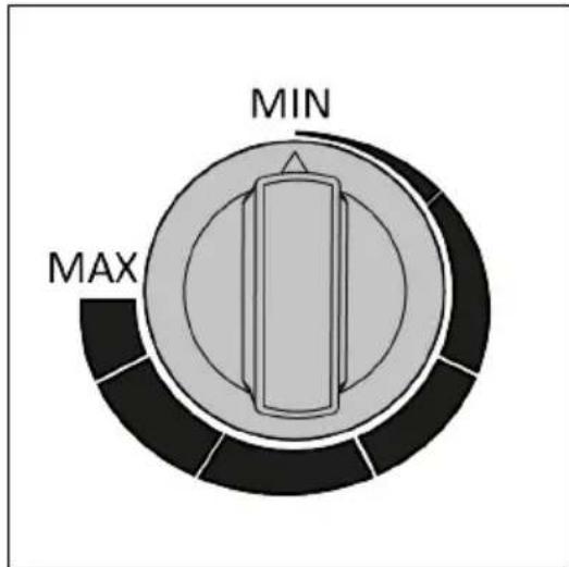 Eurom EK Delta 3000 - Cardan de thermostat - 1