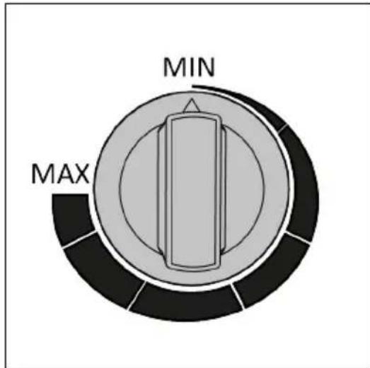 Eurom EK Delta 3000 - Knoflik termostatu - 1