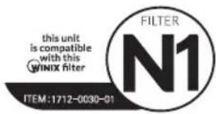 Winix Tower QS - Connaissance des filtres - 1