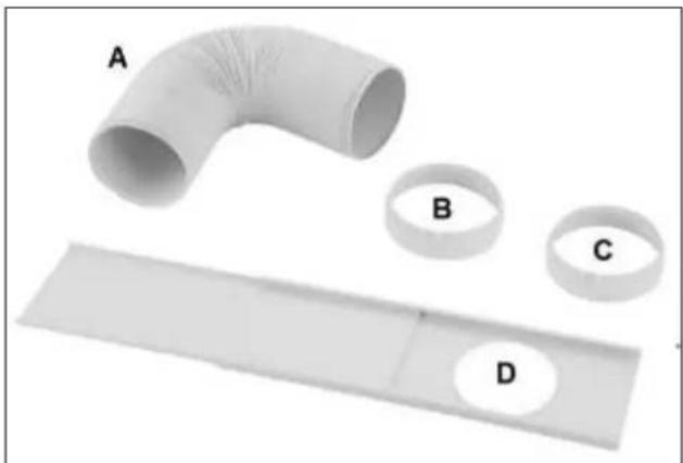 Eurom PAC 12.2 - Components: - 1