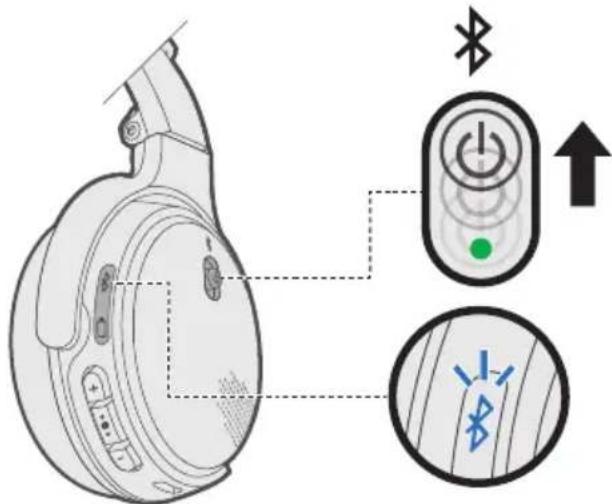 BOSE OnEar Wireless - Emparejar el dispositivo móvil - 1