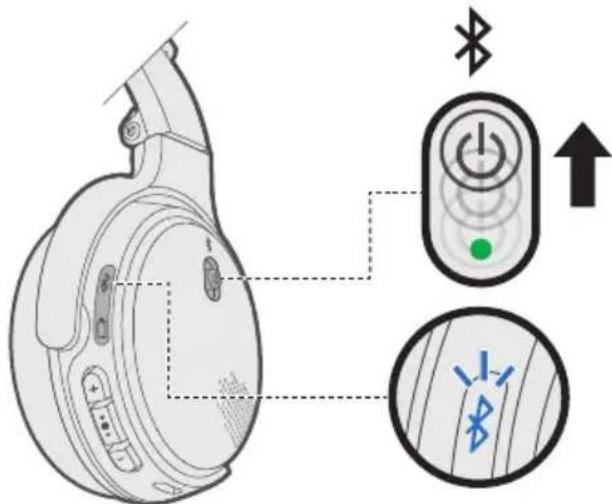 BOSE OnEar Wireless - Parowanie urzadzenia przenosnego - 1