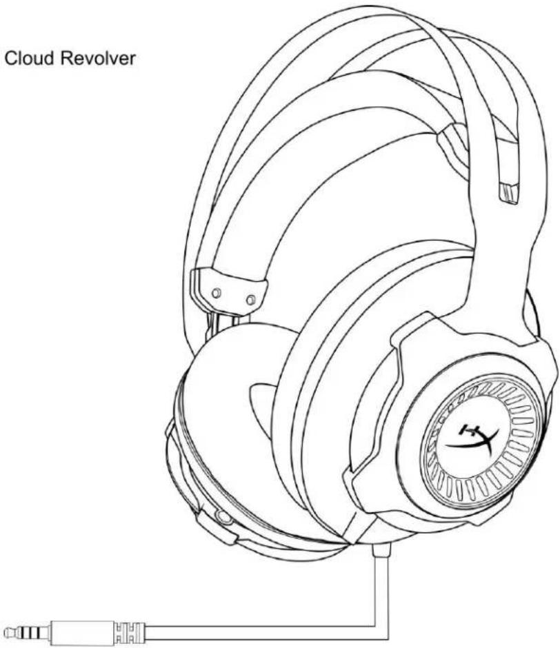 HYPERX Cloud Revolver Pro - Zawartosci zestawu: - 1