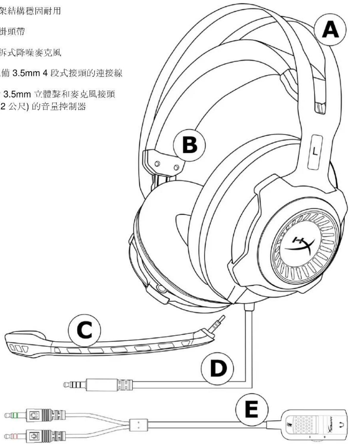 HYPERX Cloud Revolver Pro - 麦克風 - 1