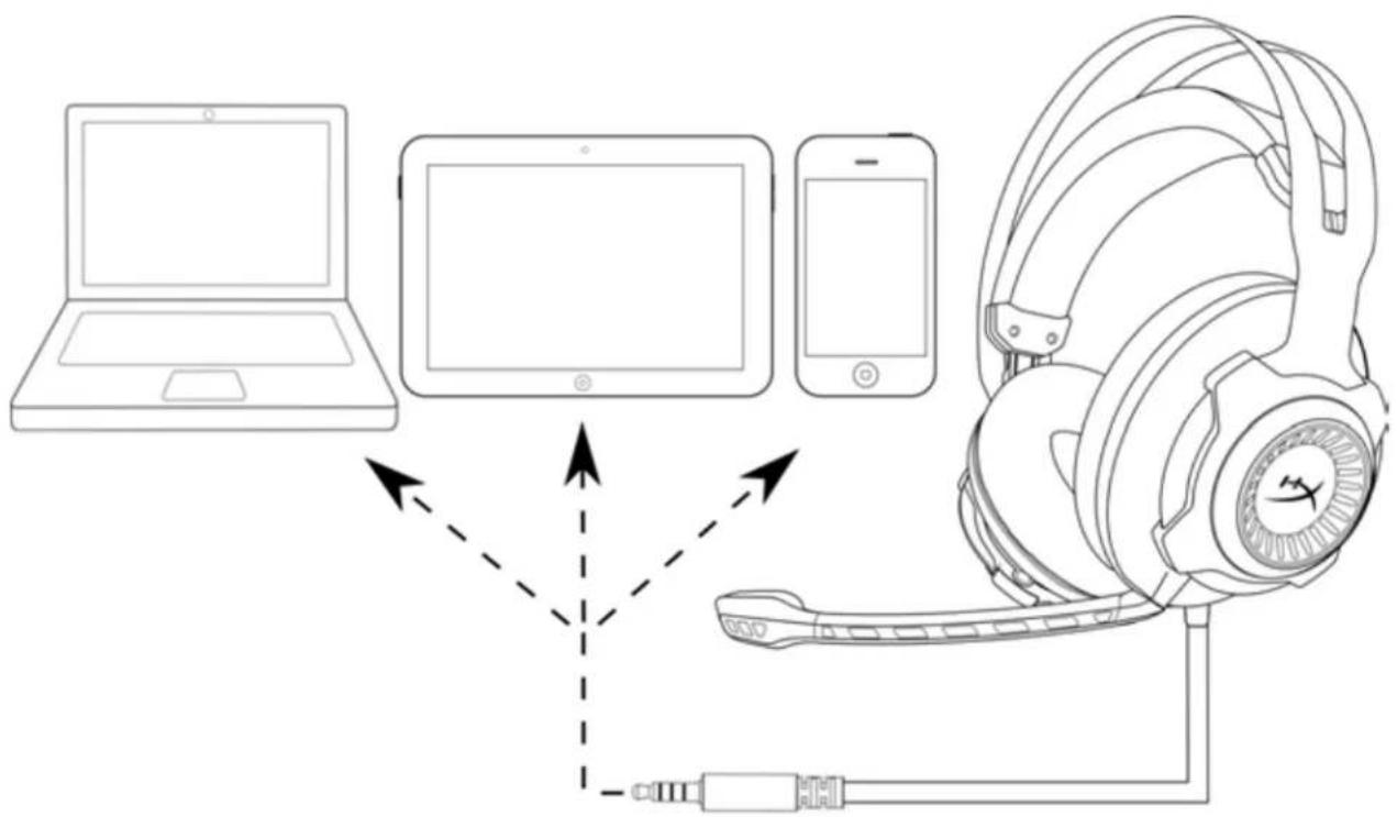 HYPERX Cloud Revolver Pro - Kullanim (Mobil Cihaz) - 1