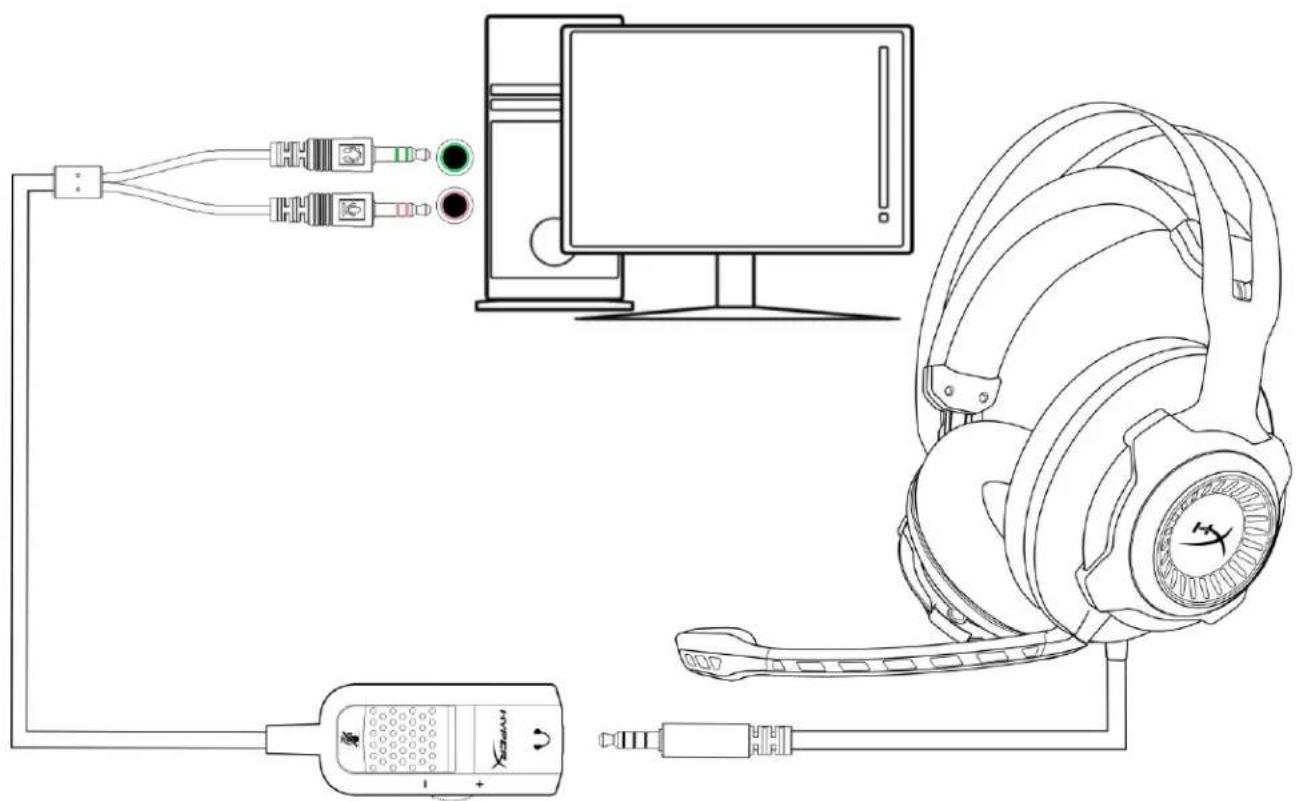 HYPERX Cloud Revolver Pro - PC 使使用場合 - 1