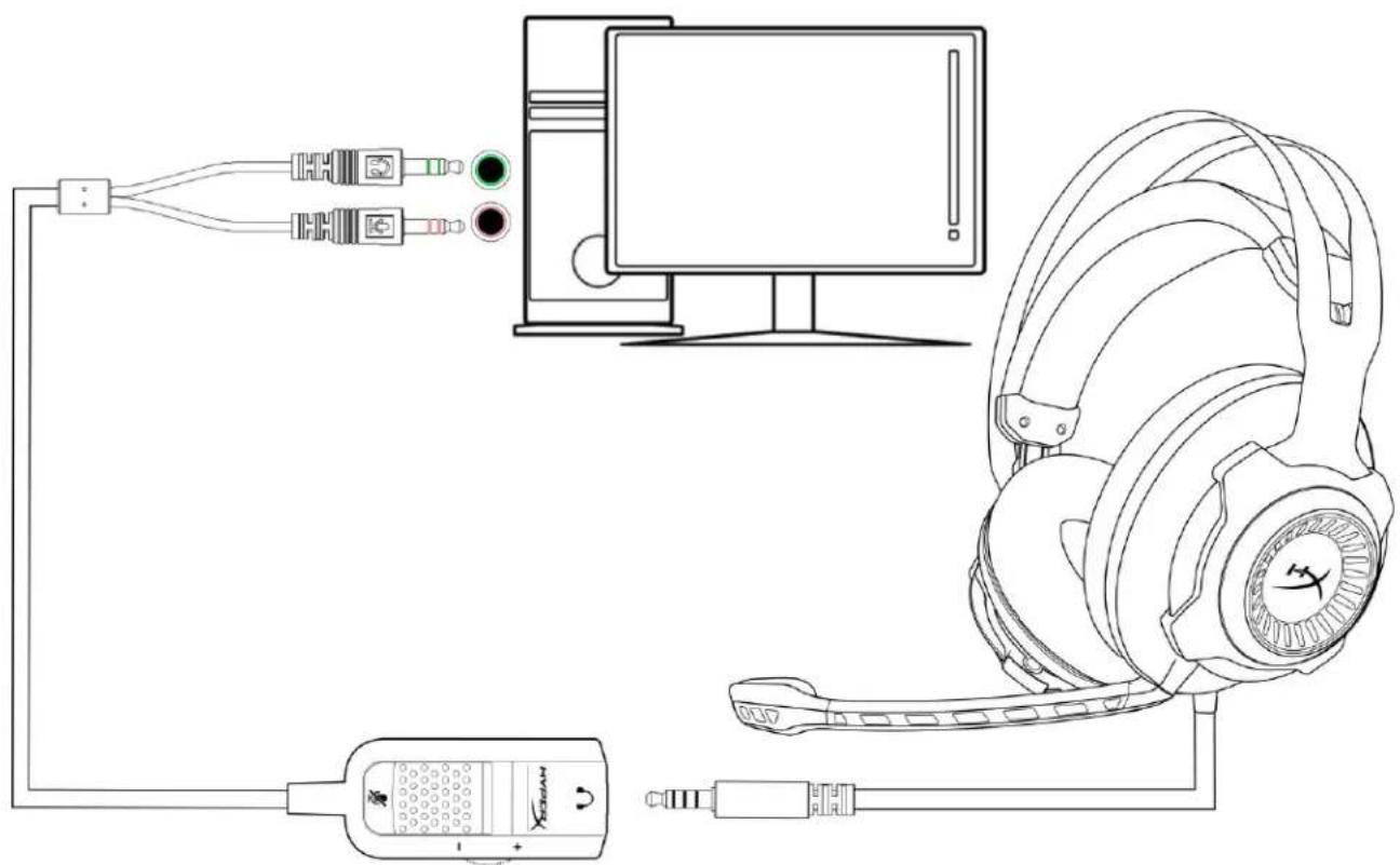 HYPERX Cloud Revolver Pro - 使用 (PC) - 1