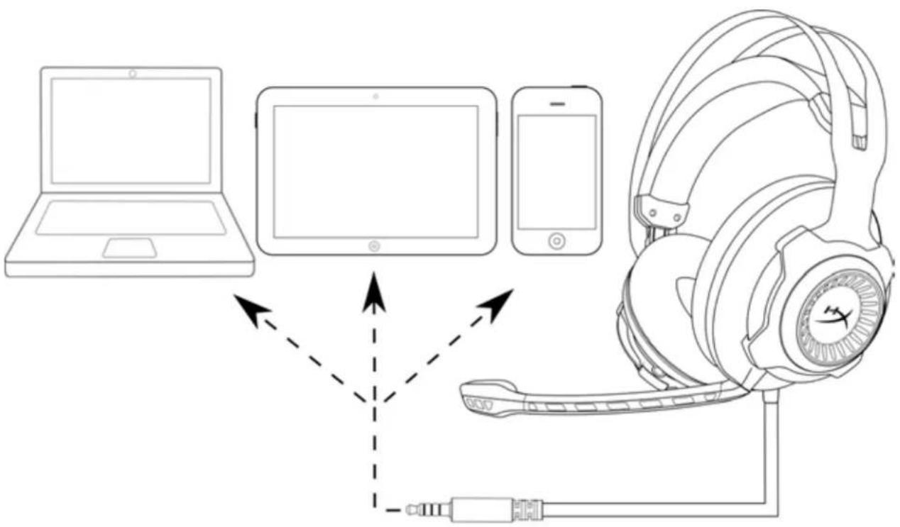 HYPERX Cloud Revolver Pro - Uso (dispositivo movable) - 1