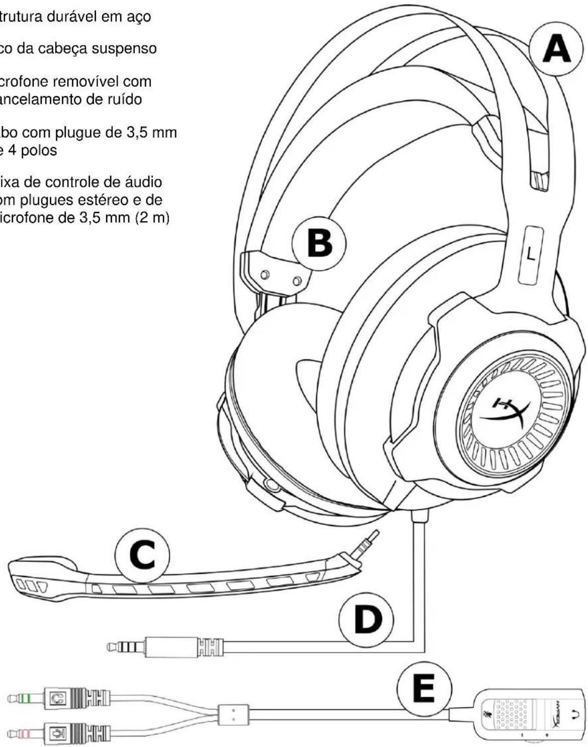 HYPERX Cloud Revolver Pro - Visão geral - 1