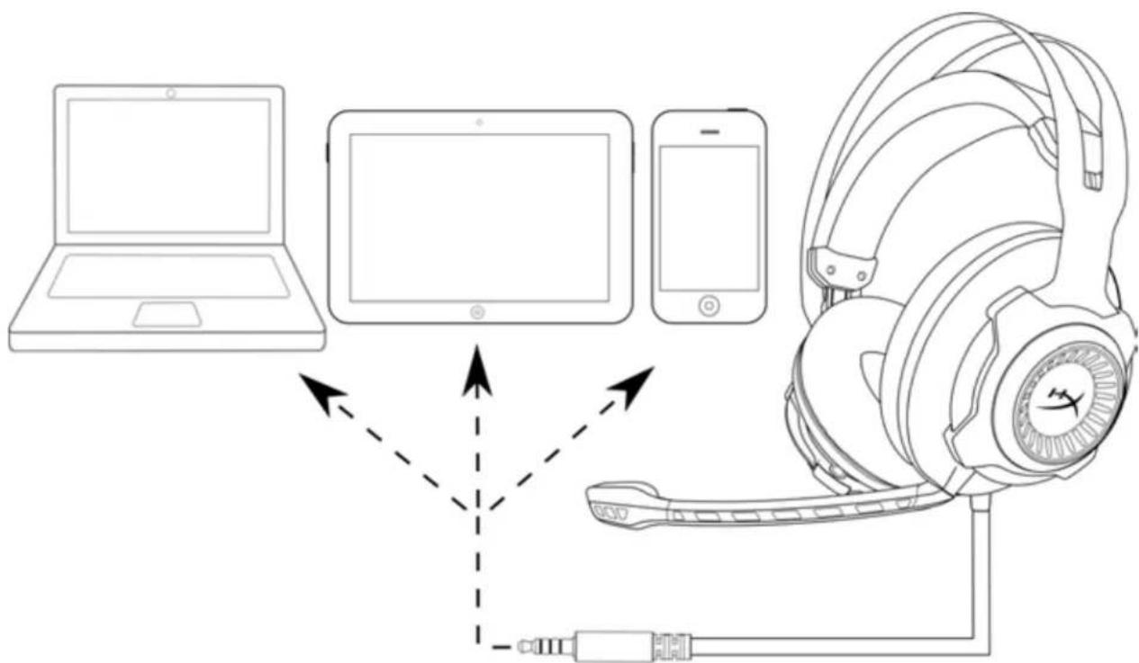 HYPERX Cloud Revolver Pro - Verwendung (Mobilgerät) - 1