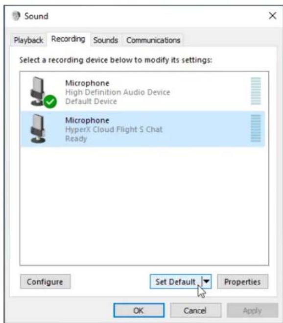 HYPERX Cloud Flight - Configurazione per l'uso con PC - 6