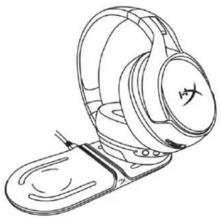 HYPERX Cloud Flight - Cargador inalámbrico Qi - 1