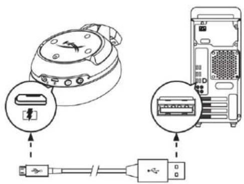 HYPERX Cloud Flight - Chargement filaire - 1