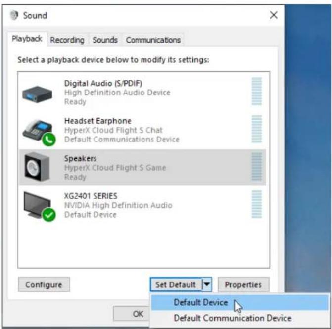 HYPERX Cloud Flight - Configuration sur PC - 4