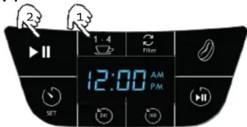 BORETTI Macchina de caffé Americano B411 - PRIPRAVA 1-4 SALKU KAVY - 1