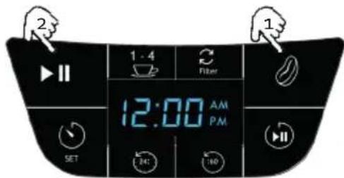 BORETTI Macchina de caffé Americano B411 - AJUSTE DE INTENSIDAD - 1